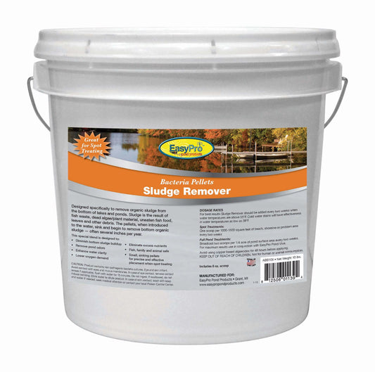 'EasyPro+' Sludge Remover Pellets, 10lb Pail - 3 Gram Pellets and 8 oz. Application Scoop