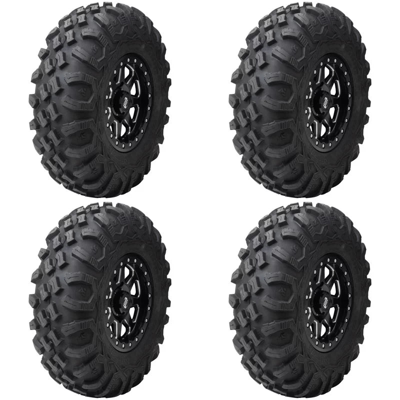 (4 Pack) Tusk Megabite Radial Tire 26x9-14 For POLARIS RZR 900 Trail Fox Edition 2020